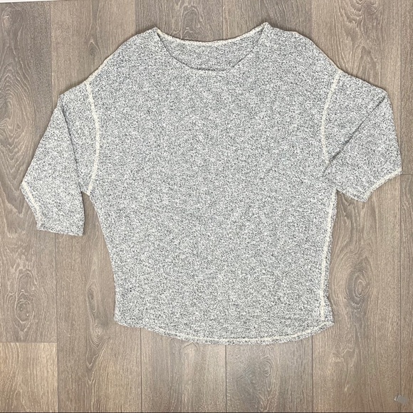 American Apparel Reversible Easy Sweater Grey O/S - Picture 13 of 14